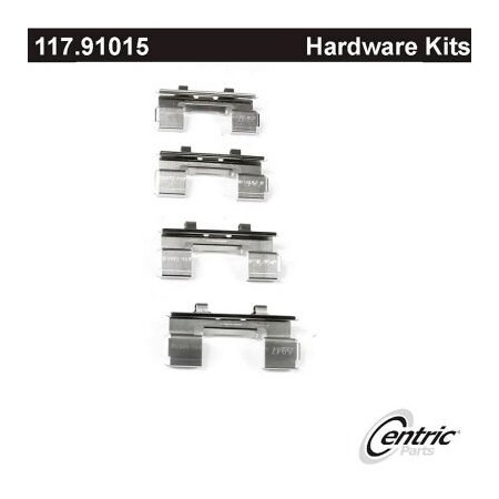 Centric Disc Brake Hardware Kit, Parts 117.91015
